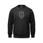 Chandail molleton Noir - Logo UA - Ulysse Académie