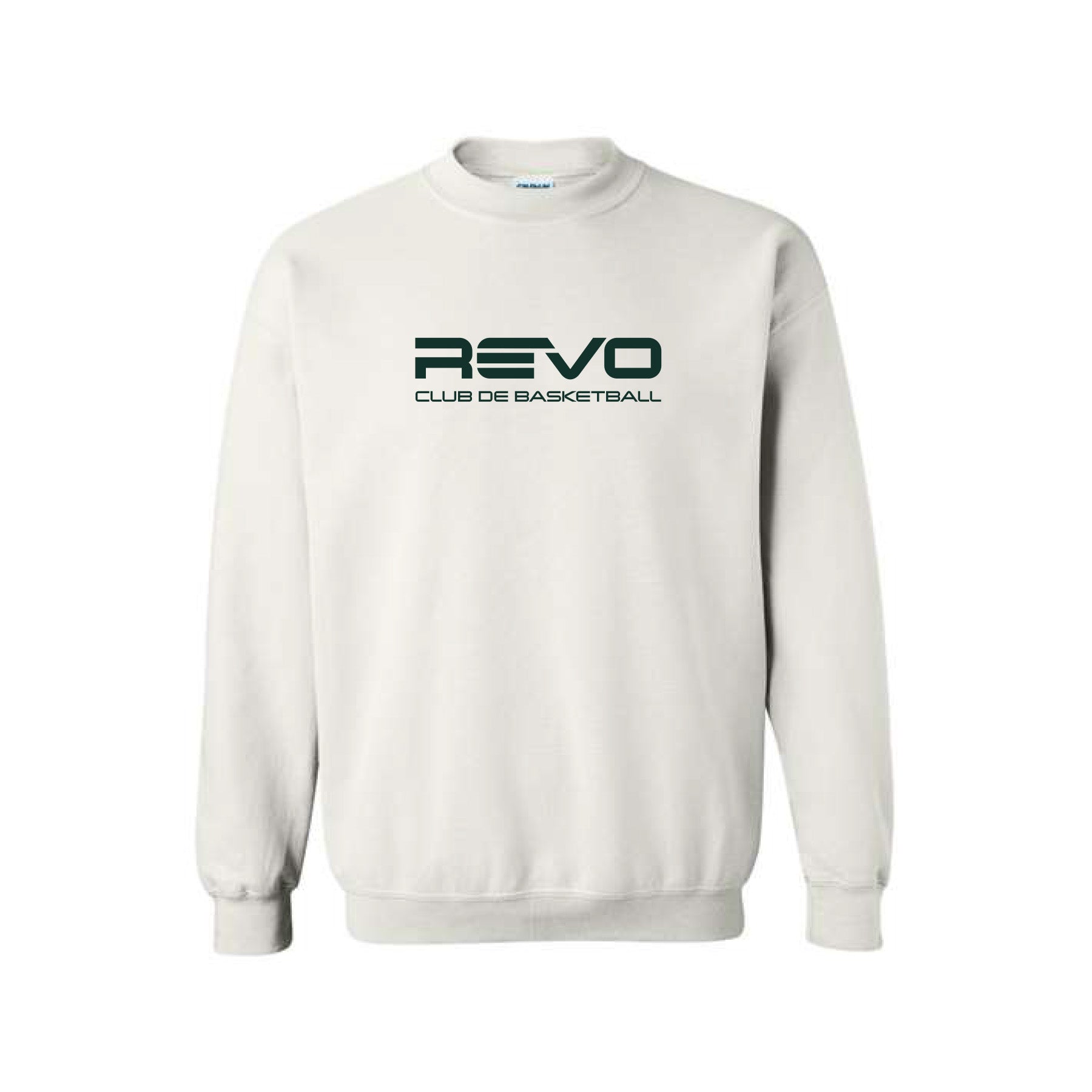 Crewneck  Blanc - Club de Basketball REVO