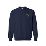 Chandail molleton Marine - Vinyle Glitter OR - Viagym