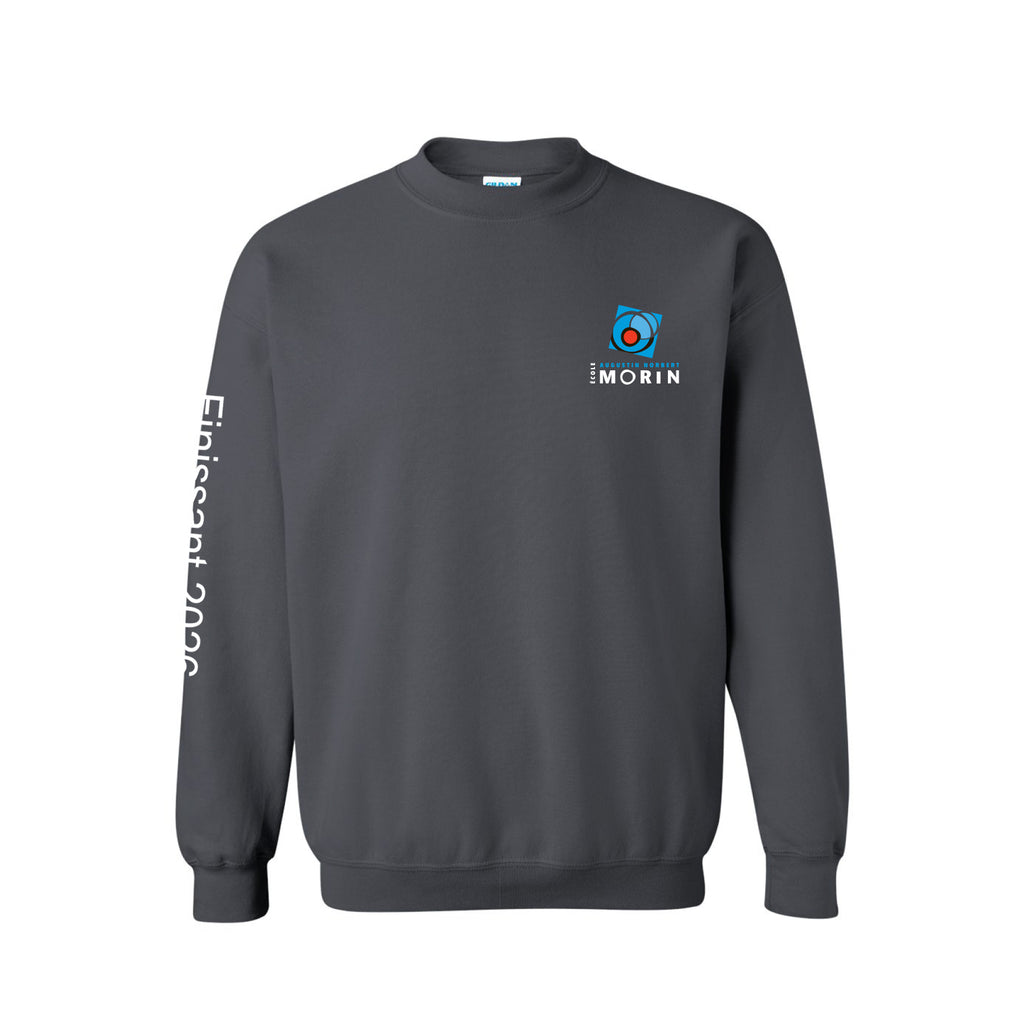 Finissant 2026 - Molleton Charbon - Logo couleur - École A.N.M.