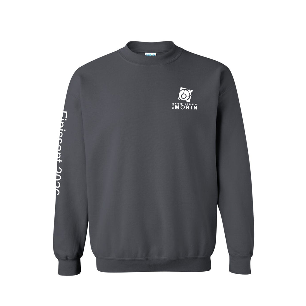 Finissant 2026 - Molleton Charbon - logo blanc - École A.N.M.