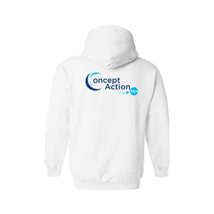 Kangourou Blanc - Logo au cœur & dos - Concept Action 50+