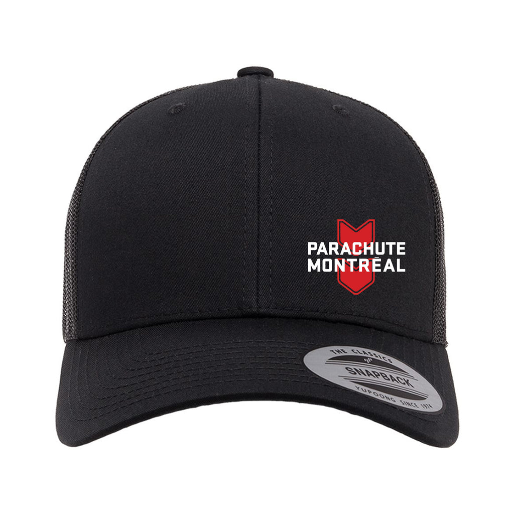 Casquette noir avec filet noir - Parachute MTL