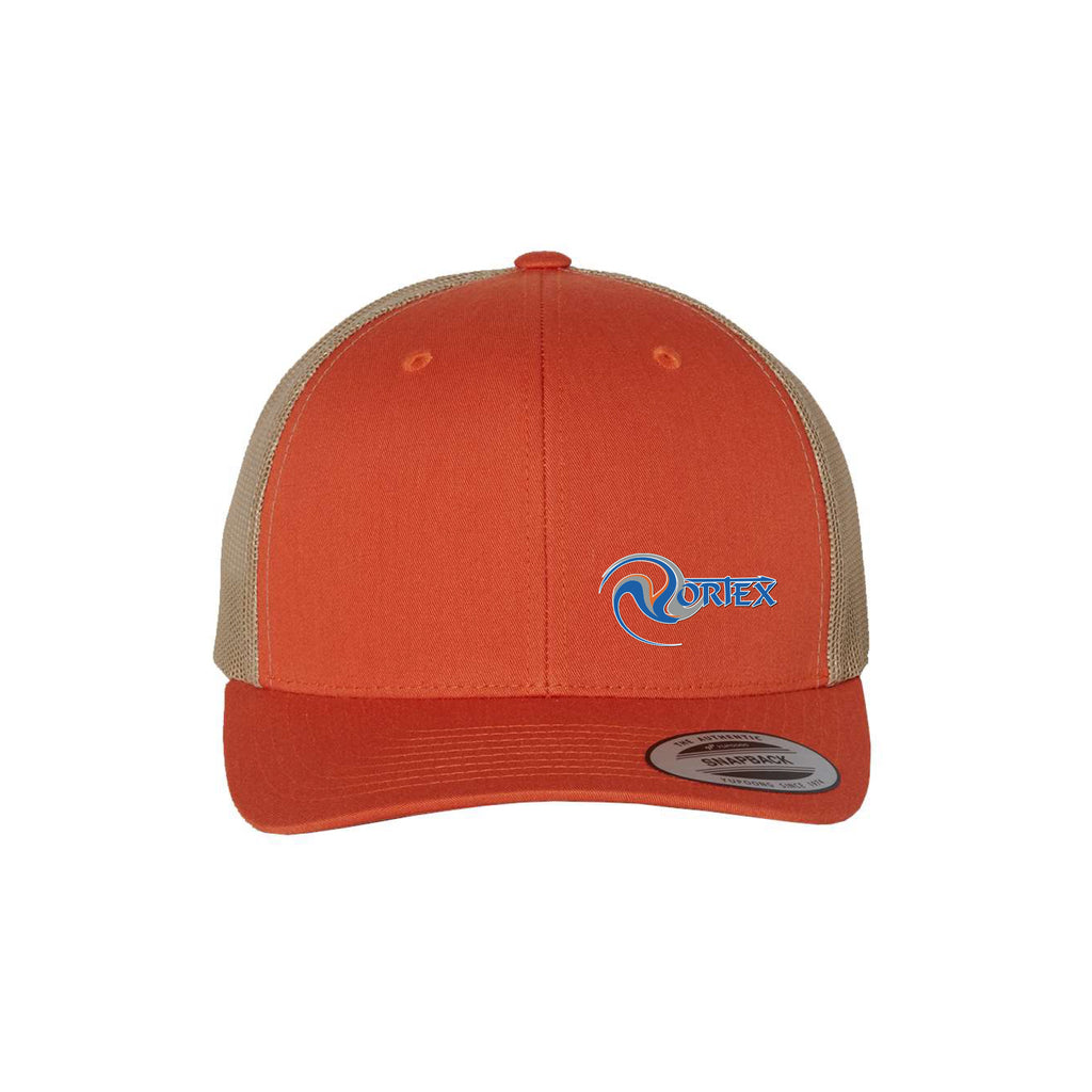 Casquette rustic orange & khaki - Vortex