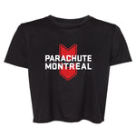 Crop top noir - Parachute MTL