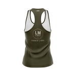 Camisole Marathon Kaki - Route - La Meute