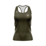 Camisole Marathon Kaki - Route - La Meute