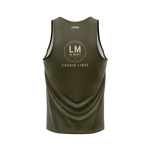 Camisole Marathon Kaki - Route - La Meute