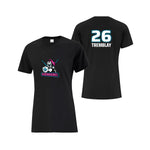 T-shirt coton Noir - Les Guerrières