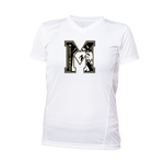 T-shirt athlétique blanc - Mustangs - École Maréchal