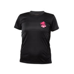 T-Shirt technique Noir - Storm Pink Girls