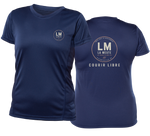 T-Shirt technique Marine - Route - La Meute