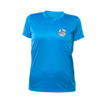 T-Shirt technique Bleu surf - PPP ANM sur neige  - École A.N.M.