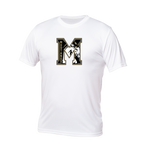 T-shirt athlétique blanc - Mustangs - École Maréchal