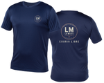 T-Shirt technique Marine - Route - La Meute