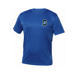 T-Shirt tissu technique royal - St-Stan