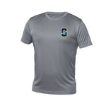 T-Shirt tissu technique gris foncé - St-Stan