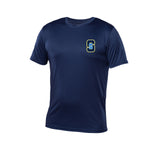 T-Shirt tissu technique marine - St-Stan