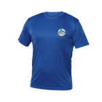 T-Shirt technique Bleu royal - PPP ANM sur neige  - École A.N.M.