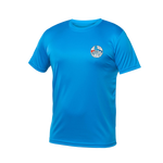 T-Shirt technique Bleu surf - PPP ANM sur neige  - École A.N.M.
