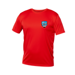 T-Shirt technique Rouge ANM sur Neige - École A.N.M.