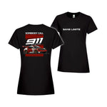 T-shirt ultra doux en coton noir - TAG