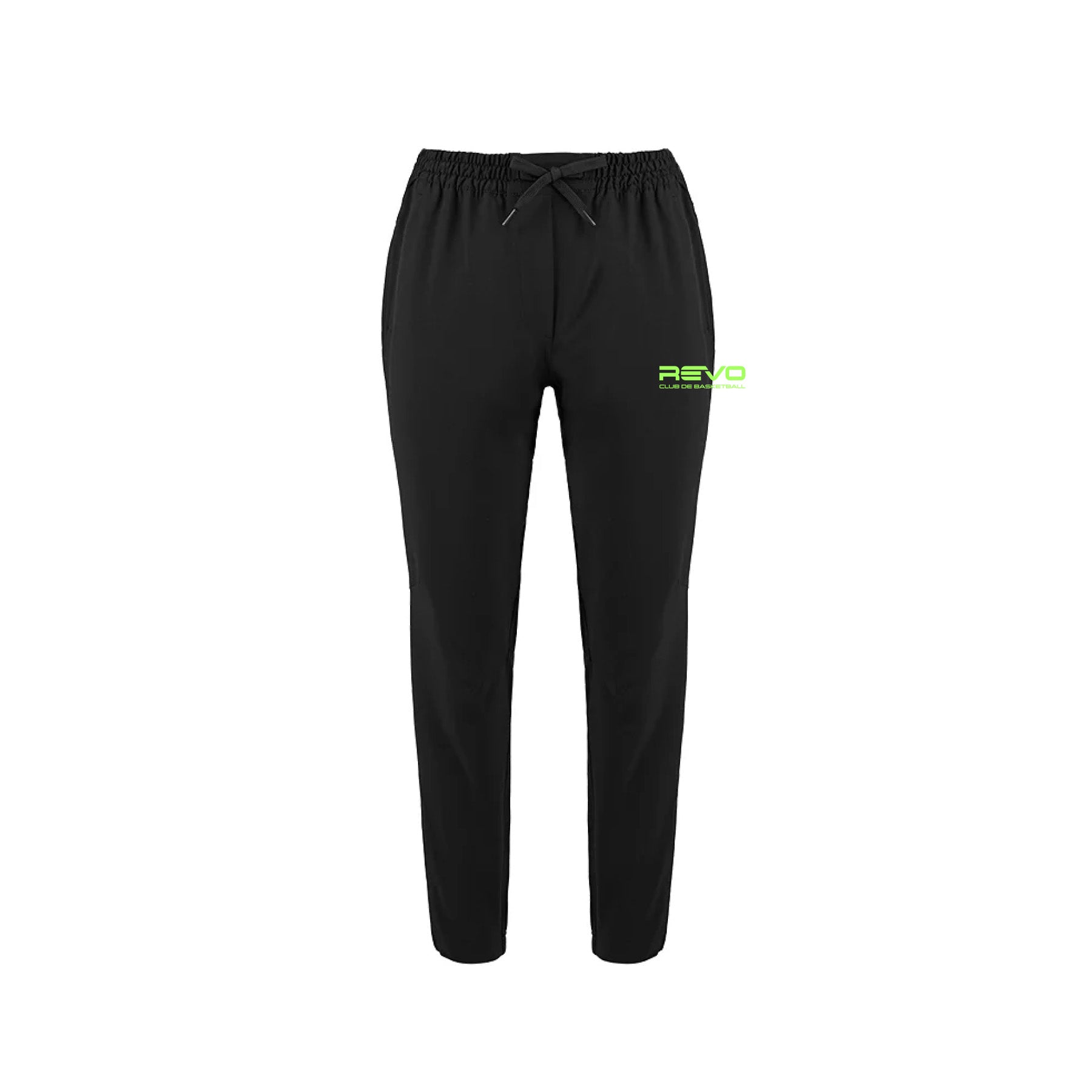 Pantalon sport noir de nylon Athléchic - Club de Basketball REVO