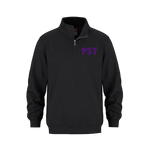 Chandail 1/4 zip Noir - PST