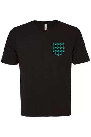 T-shirt noir avec 3 choix de poche  - L'Amitié