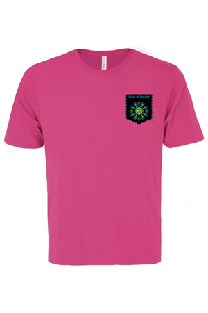 T-shirt framboise avec 3 choix de poche  - L'Amitié