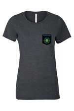 T-shirt charbon chiné avec 3 choix de poche  - L'Amitié