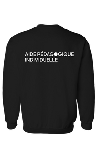 Crewneck noir - Aide pédagogique individuelle - CLG