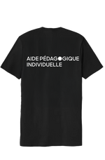 T-Shirt noir Aide pédagogique individuelle - CLG