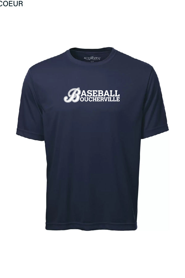 T-Shirt manche courte marine logo devant - BB