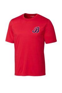 T-Shirt manche courte rouge logo coeur - BB