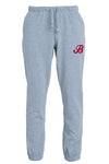 Pantalon jogging gris - Logo rouge - BB