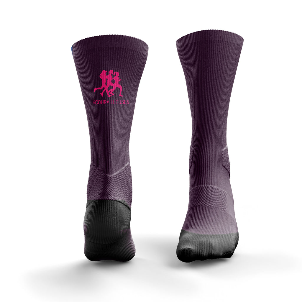 Bas Italien Mauve - Les Courailleuses