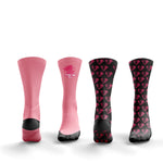 2 Styles de bas - Storm Pink Girls