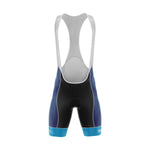 Bib de vélo Classic Noir & Bleu - Concept Action 50+