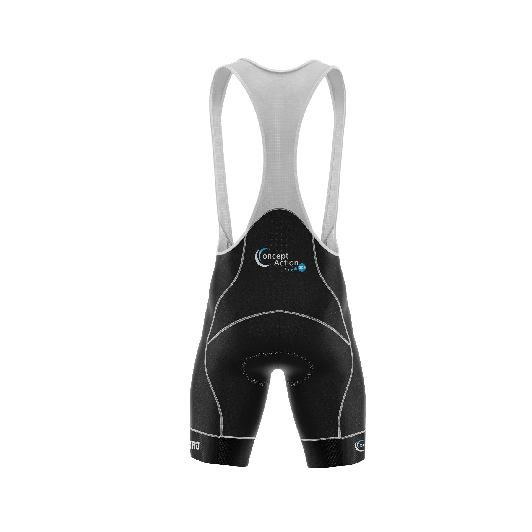 Bib de vélo Classic Noir - Concept Action 50+