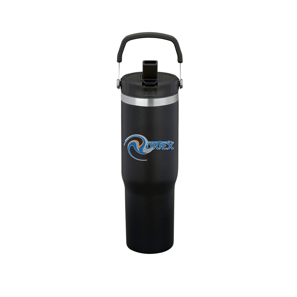 Bouteille d'eau 20 oz  noire - Vortex