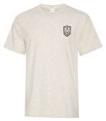 T-Shirt avoine - Logo UA noir au coeur - Ulysse Académie