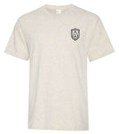 T-Shirt avoine - Logo UA noir au coeur - Ulysse Académie