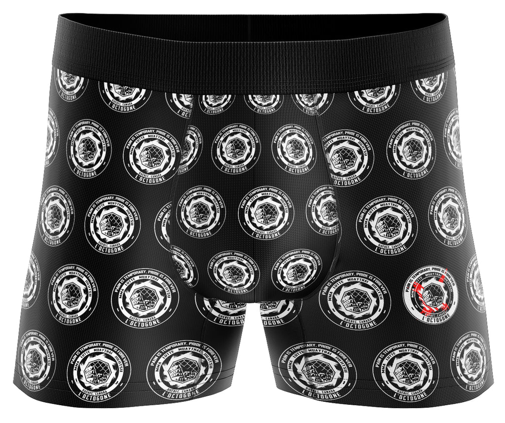 Boxer logo blanc - L'Octogone