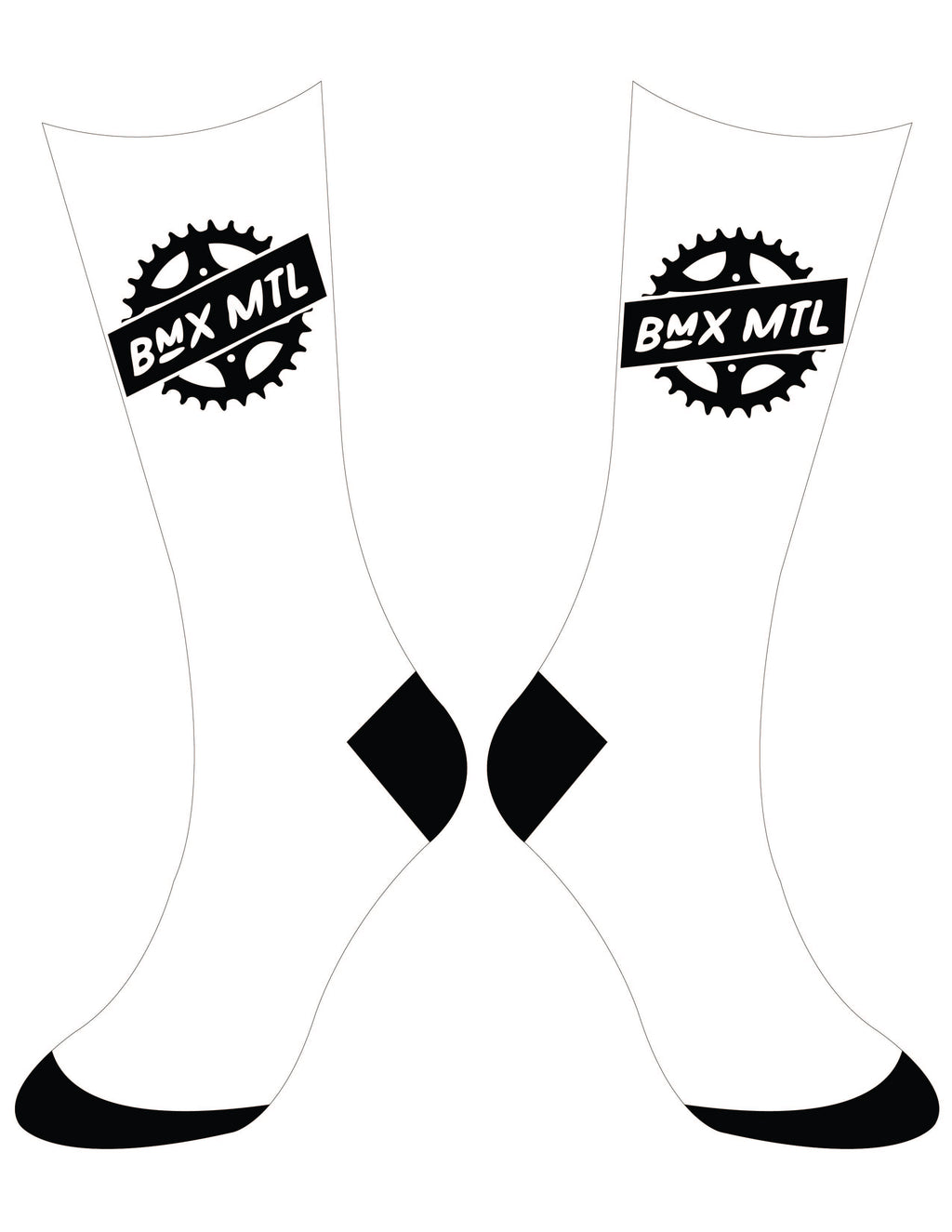 Bas  blanc  Italien - BMX MTL