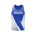Singlet - Camisole marathon - Bleu - Russell Run Club