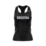 Singlet - Camisole marathon - Noir - Russell Run Club