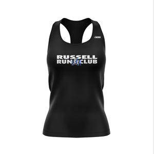 Singlet - Camisole marathon - Noir - Russell Run Club