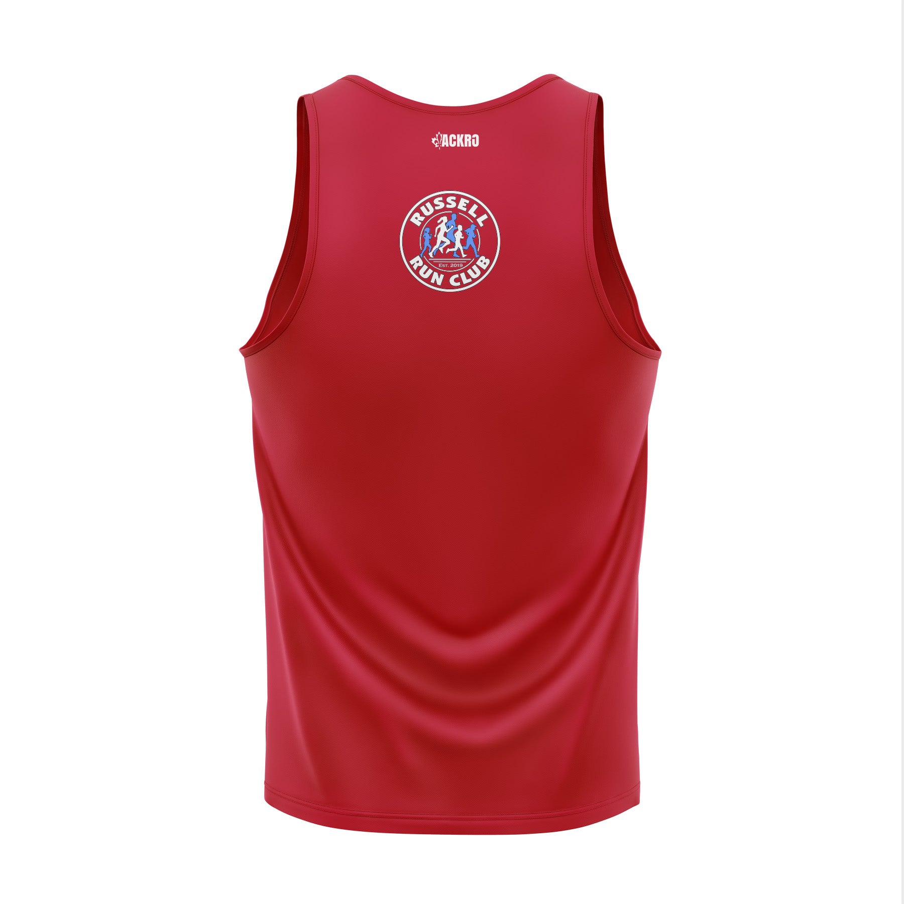 Singlet - Camisole marathon - Rouge - Russell Run Club