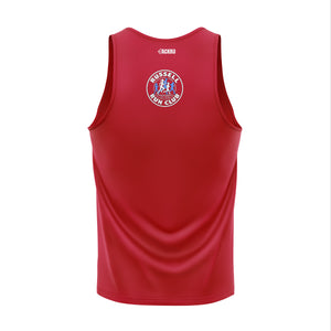 Singlet - Camisole marathon - Rouge - Russell Run Club